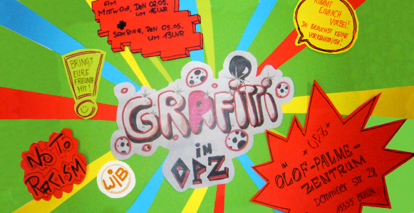 Graffiti-Workshop im OPZ