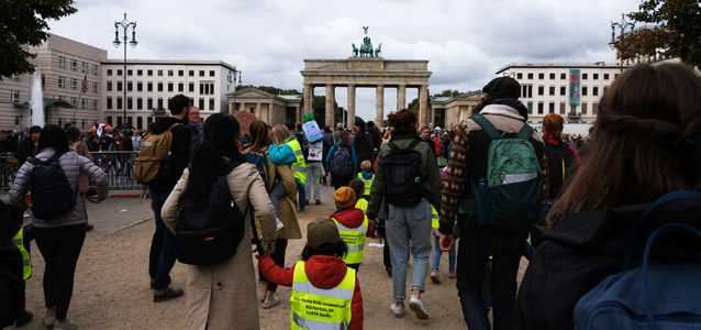 Berlin Kids Kita bei der Klimademo am 20.09.2019